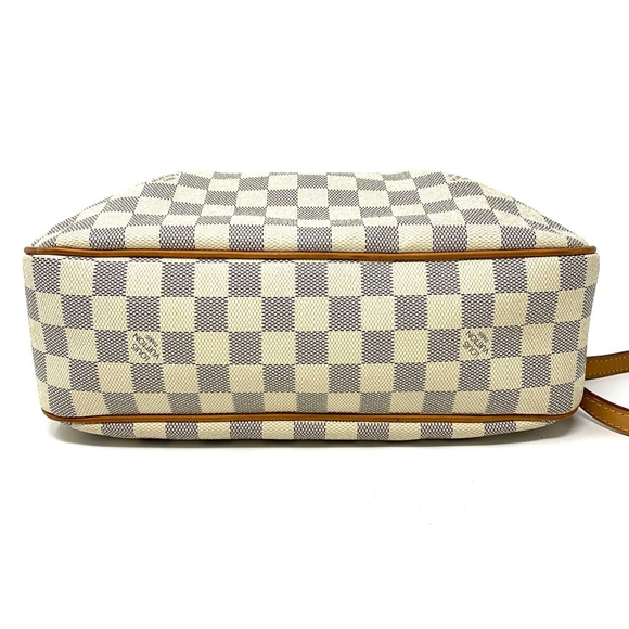 100% Auth Louis Vuitton Siracusa PM Azur Crossbody - Picture 9 of 14